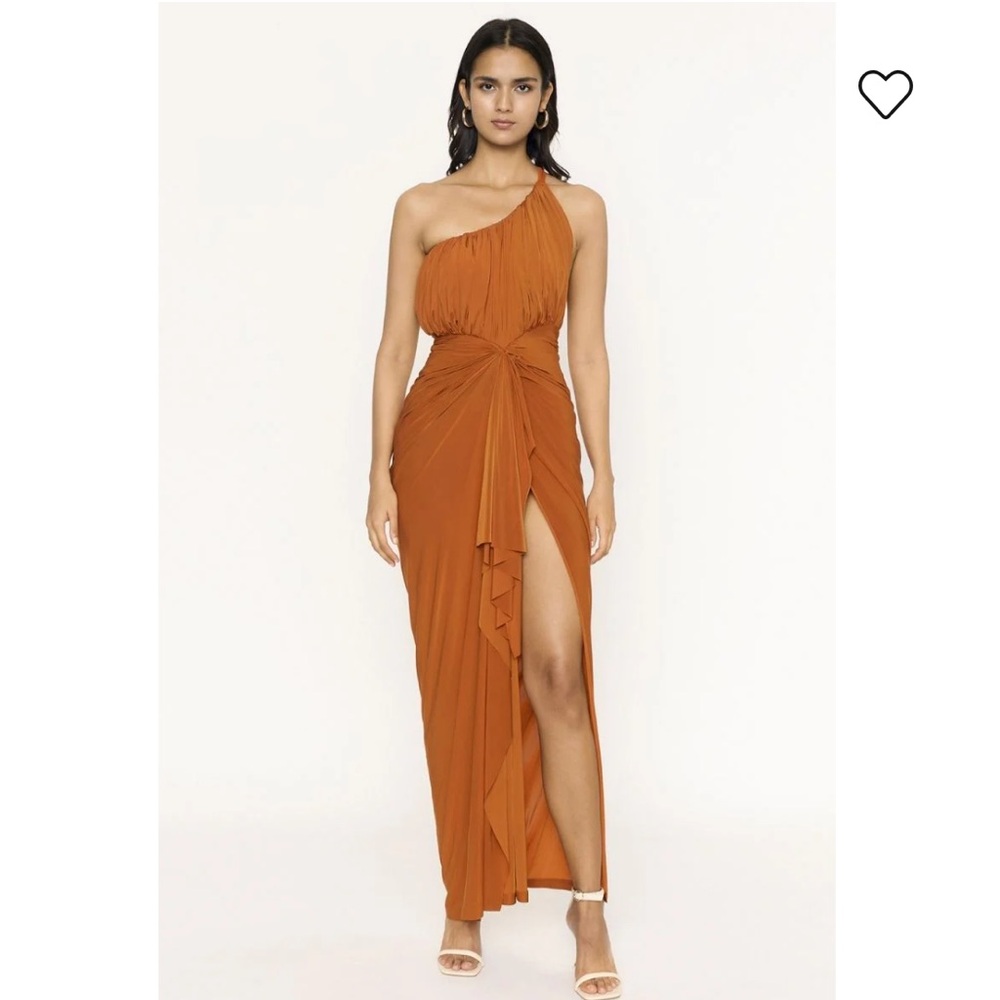 Deme by Gabriella Patricia Gown Rust Brown Size XL NWT